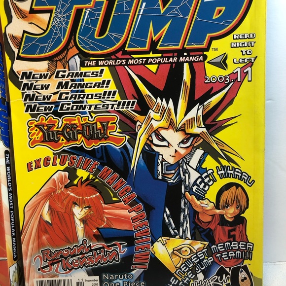 Shonen Jump Magazines Issues 10 & 11 October November 2003 see notes - Picture 4 of 12